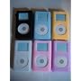 Silicone Case Cover for Apple iPod Mini with Belt Clip and Neckstrap - 6 color Variations!