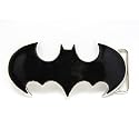 Black Cutout BATMAN Logo Belt Buckle