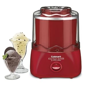 Click to read our review of Cuisinart Automatic Ice Cream Maker!