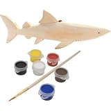 Works of Ahhh... Wood Painting Kit - Shark