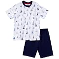 Sanetta Jungen Pyjama, All over Druck 231068
