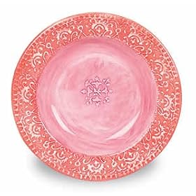 Handmade Festa Rosso Soup Bowl From Italy by Fiesta