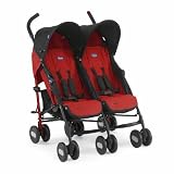 Chicco - 4079311110000 - Pu&eacute;riculture - Poussette Double - Echo - Garnet