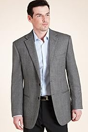 Collezione Pure Wool Single Breasted 2 Button Twill Jacket
