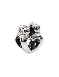 SilveRado(tm) MS097 Sterling Silver Family of 5 Bead / Charm