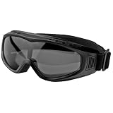 Eye Ride Sunglasses Over Glass Goggles , Color: Black/Smoke Lens 90325