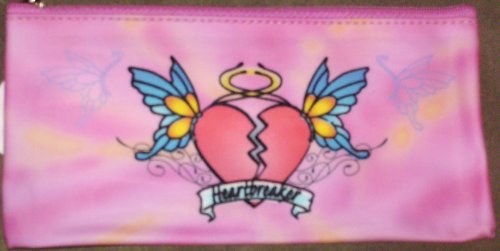 Heartbreaker Tie Dye Tattoo Pencil Pouch - Buy Heartbreaker Tie Dye Tattoo 