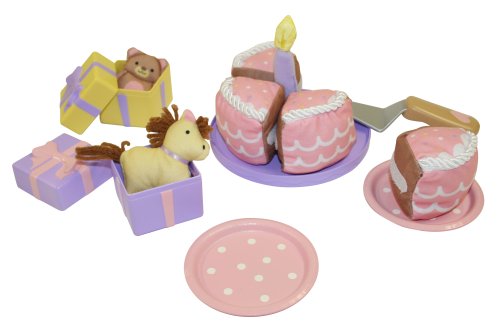 Childrens Toyshop   : Dream Town Rose Petal Cottage Birthday Set