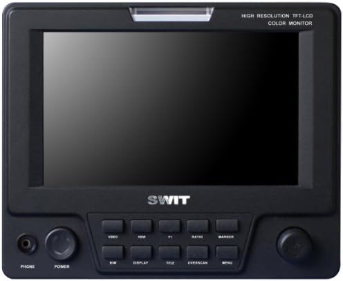 Swit S-1048CC 4.8 Inch Portable High Resolution LCD Monitor With HDMI Inputs And Canon BP-900 Series Battery Mount