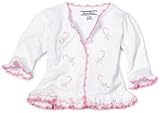 Hartstrings Baby-Girls Newborn Candy Cane Cardigan Sweater