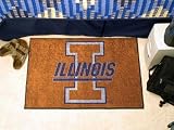 Univ of Illinois Starter 20x30 Floor Mat (Rug) - Illinois Fighting Illini NCAA College Athletics