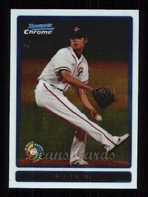 2009 Bowman Chrome WBC Prospect # 20 BCW Fu-Te Ni (Baseball Card) Dean's Cards 8 - NM/MT