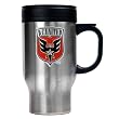 DC United MLS 16oz Stainless Steel Travel Mug - Primary Team Logo
