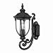 Acclaim 2201BK Laurens Collection 1-Light Wall Mount Outdoor Light Fixture, Matte Black