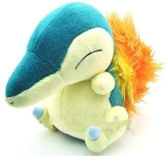 Cute! 6.5" Pokemon Cyndaquil Plush Toy Soft Doll Hinoarashi Nintendo Toy for Kids by KAPASS