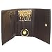 MW312BK Genuine Leather Key Chain Holder Black Wallet