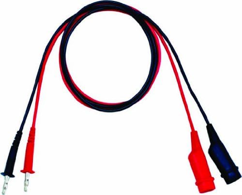 GW Instek GTL-105A Banana/Alligator Head Test Lead, 3A Current for GPR-U/H/M/GPC/GPS/PPE/PPS/PPT/PSS/PST Series Power Supplies