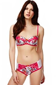 Limited Collection Floral Print Padded Balcony A-DD Bra