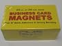 Business Card Magnets, 20mil, Package of 50