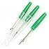 SODIAL(R) 3 Pcs Green Plastic Handle Sewing Stitch Thread Unpicker Seam Ripper