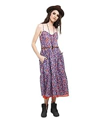 Flowy Cotton Floral Print  Dress