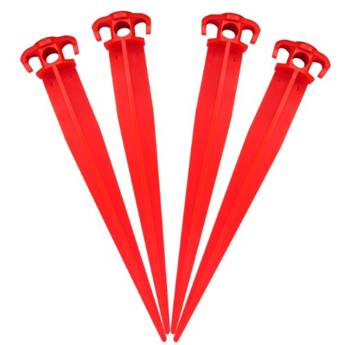IIT 30380 Tent Stake 16 Inch 3-Way - 4 Pack