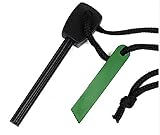 Lunas Survival Camping Tool Kits Gear Fire Starter Magnesium Rod Flint