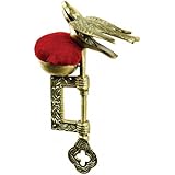 Brass Sewing Bird Clamp, Needle Holder Cushion Pillow, Table C-Clamp, 6-inch