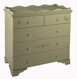 Roses & Corner Scrolls Dresser/Changing Table
