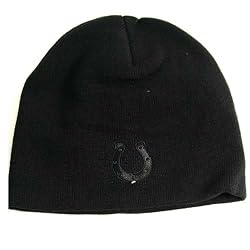 Indianapolis Colts Black Tonal Logo Knit Beanie