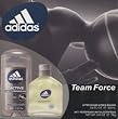 ADIDAS GIFT SET TEAM FORCE AFTER SHAVE 3.4 FL. OZ. ANTI-PERSPIRANT 2.8 OZ. DEODERANT