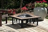 Exclusive By Fire Sense Fire Sense Tuscan Tile Mission Style Square Fire Pit