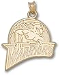 Los Angeles Lakers Logo 1" Charm/Pendant -Choose from 14K/10K, Stainless Steel or Gold Plated