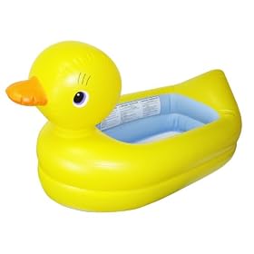 Munchkin White Hot Inflatable Duck Tub