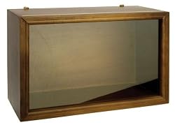 Dollhouse Miniature Walnut Room Box
