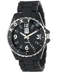 Roxy Womens RWWA007-BLK Classic Analog Turning Bezel Watch