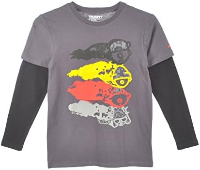 Trukfit Big Boys' "Smudge" Slider - gun metal, 14 - 16