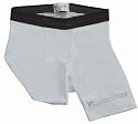 Linebreak Mens Compression Shorts White XLarge