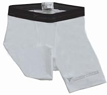 Linebreak Mens Compression Shorts White XLarge