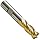 Niagara Cutter S404 High-Speed Steel End Mill, General Purpose, TiN Coated, Multi-flute, Square End