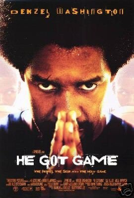 He Got Game Original Double Sided 27x40 Movie Poster - Not A Reprint