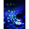 LED Spiegelkugel 13cm mit Leucht-Standfu�