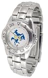 McNeese State Cowboys Suntime Ladies Sports Watch w/ Steel Band - NCAA College Athletics