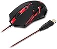 Redragon M601 CENTROPHORUS-2000 DPI Gaming Mouse for PC, 6 Buttons, Weight Tuning Set