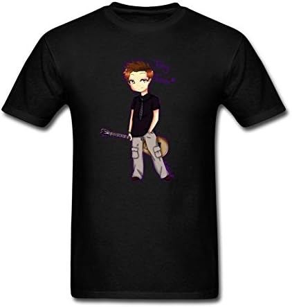 ChaoQT Men's Tobuscus Toby Turner Cartoon T-shirts