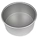 PME RND074 Round Seamless Professional Aluminum Baking Pan, 7