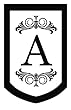 Monogram Regalia Garden Size Flags