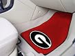Georgia Bulldogs universal fit Carpet 2 Pc Car Floor Mat (Rug)