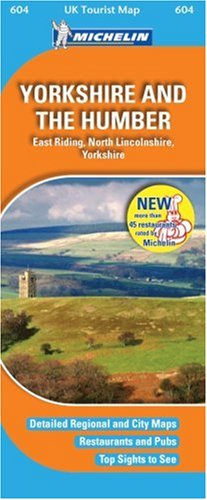 Yorkshire and the Humber (UK Tourist Maps)