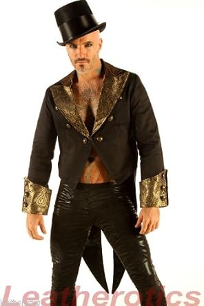 steampunk tailcoat dress mens jacket